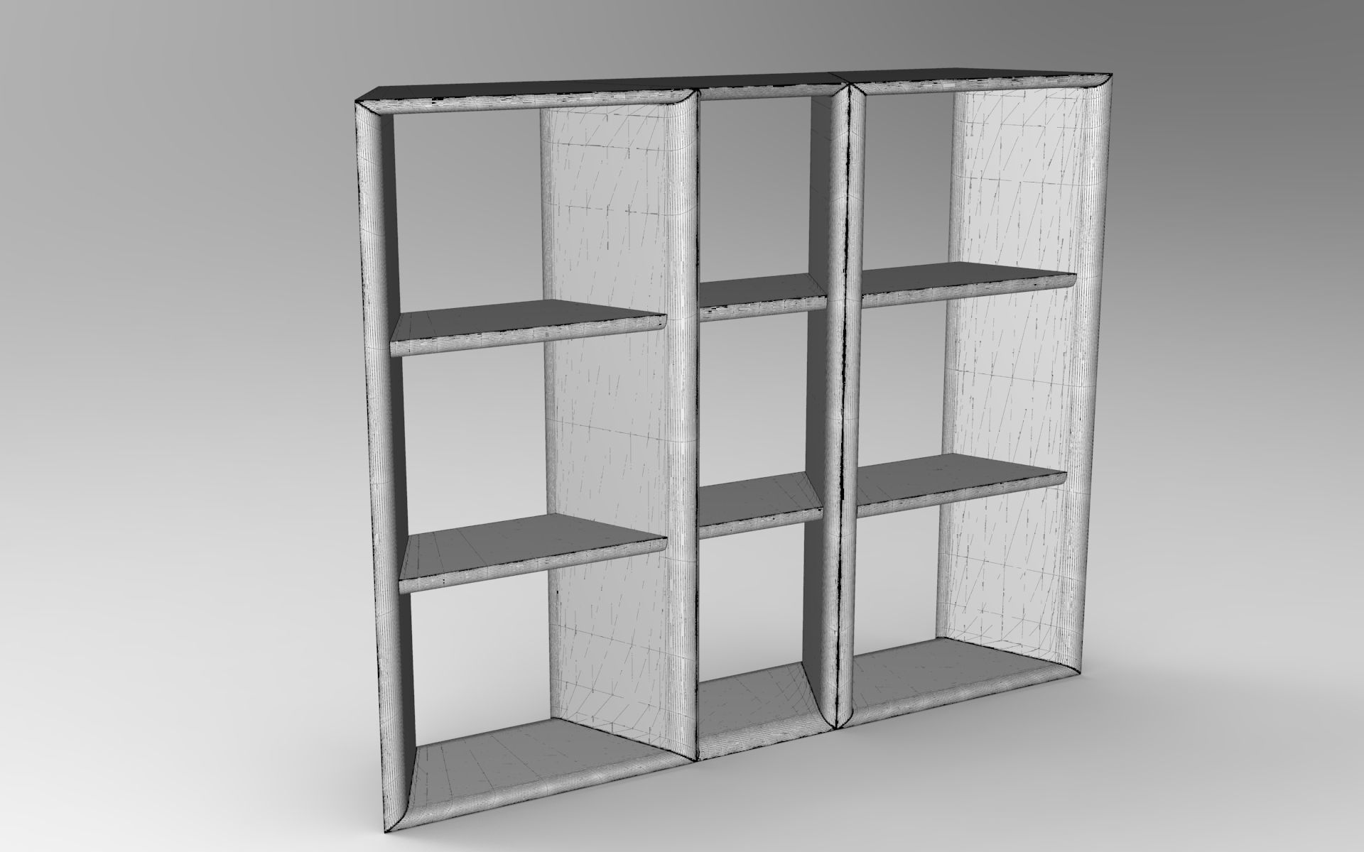 Geny Divider Low-poly 3D model_5