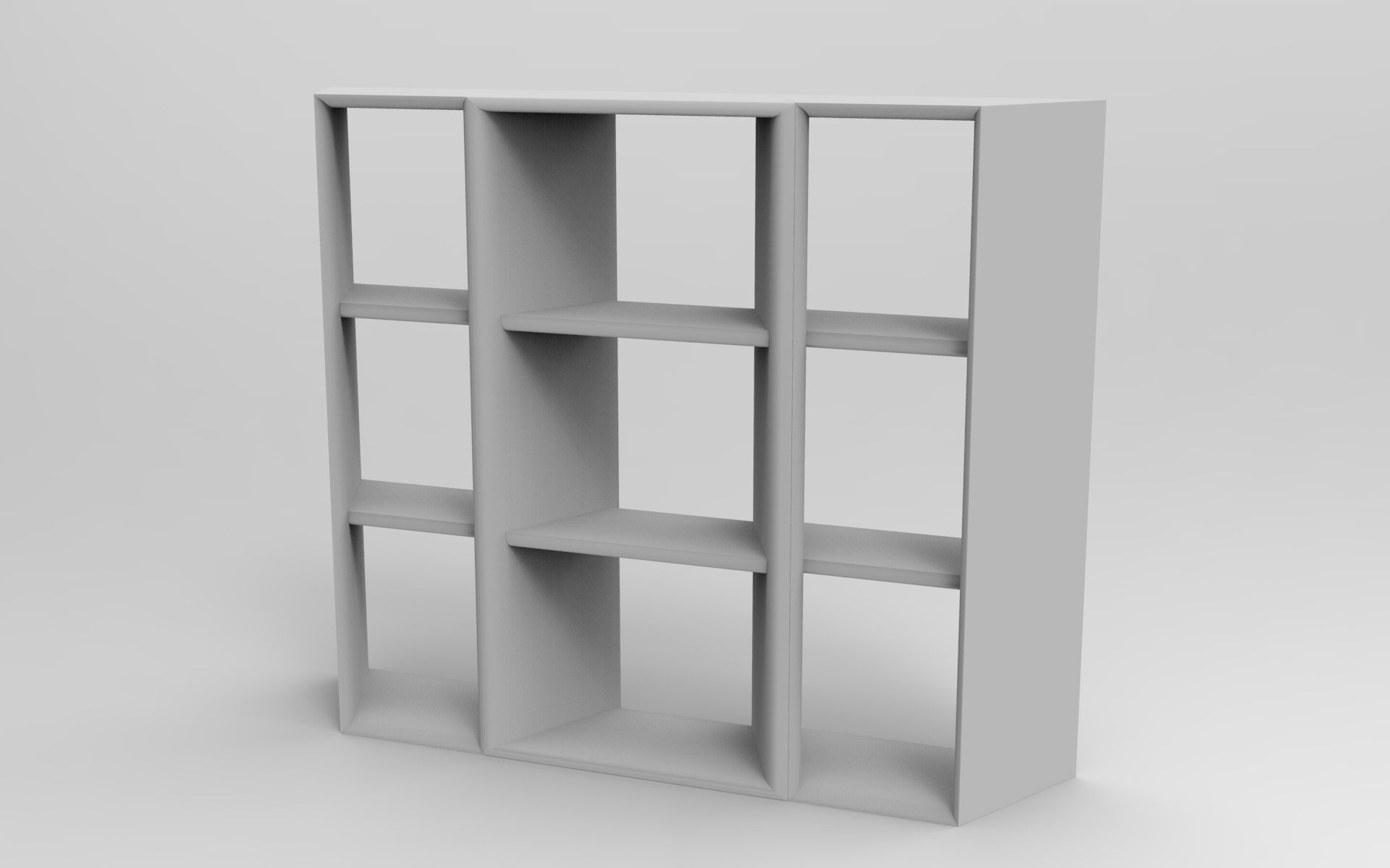 Geny Divider Low-poly 3D model_7