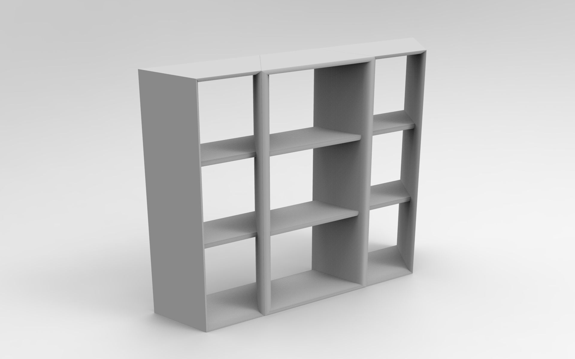 Geny Divider Low-poly 3D model_8