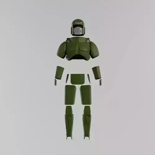 COSPLAY - GUARDSMEN - CADIAN Shock Troop 3D model