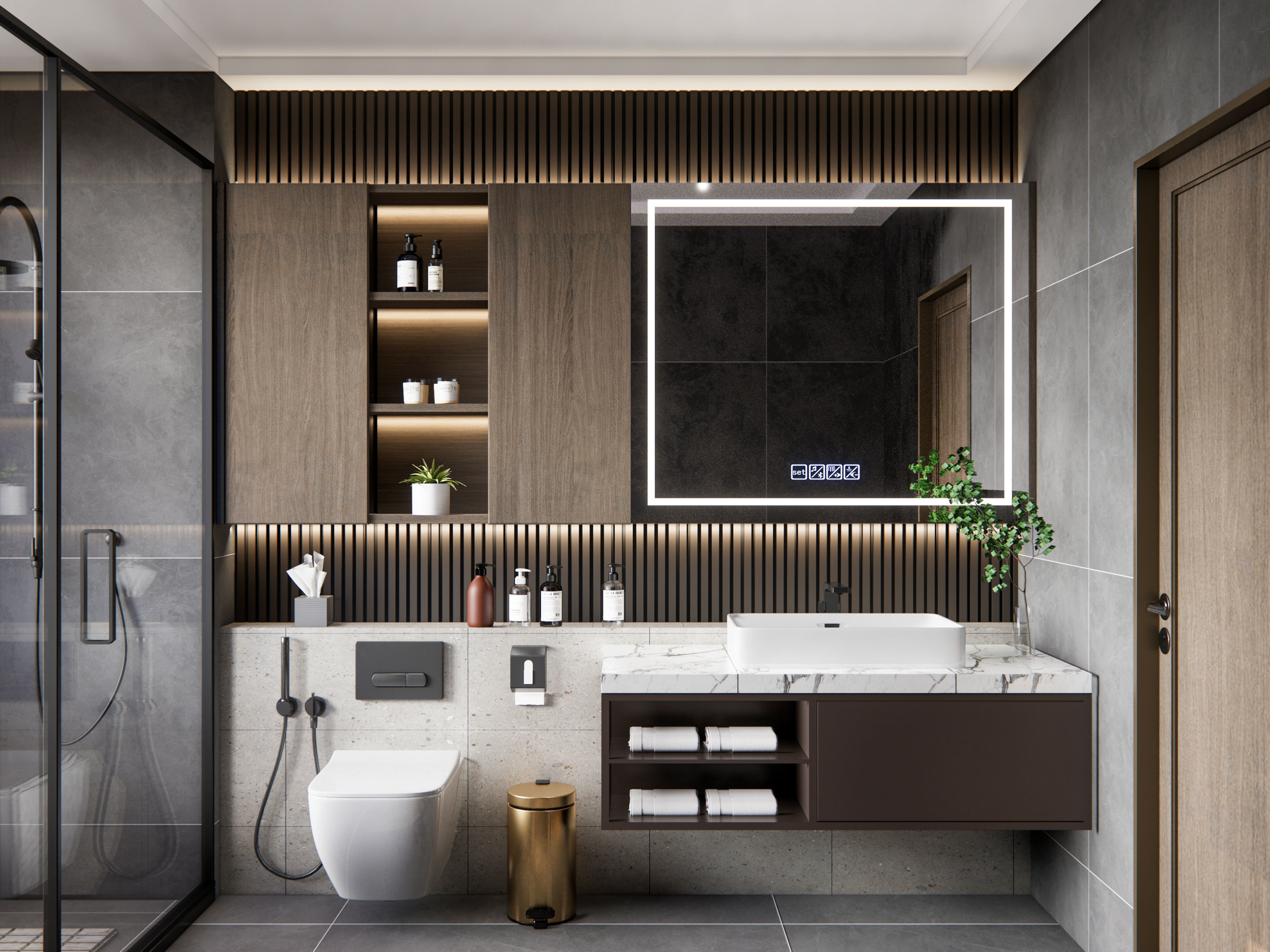 Bathroom 81 3D model_3