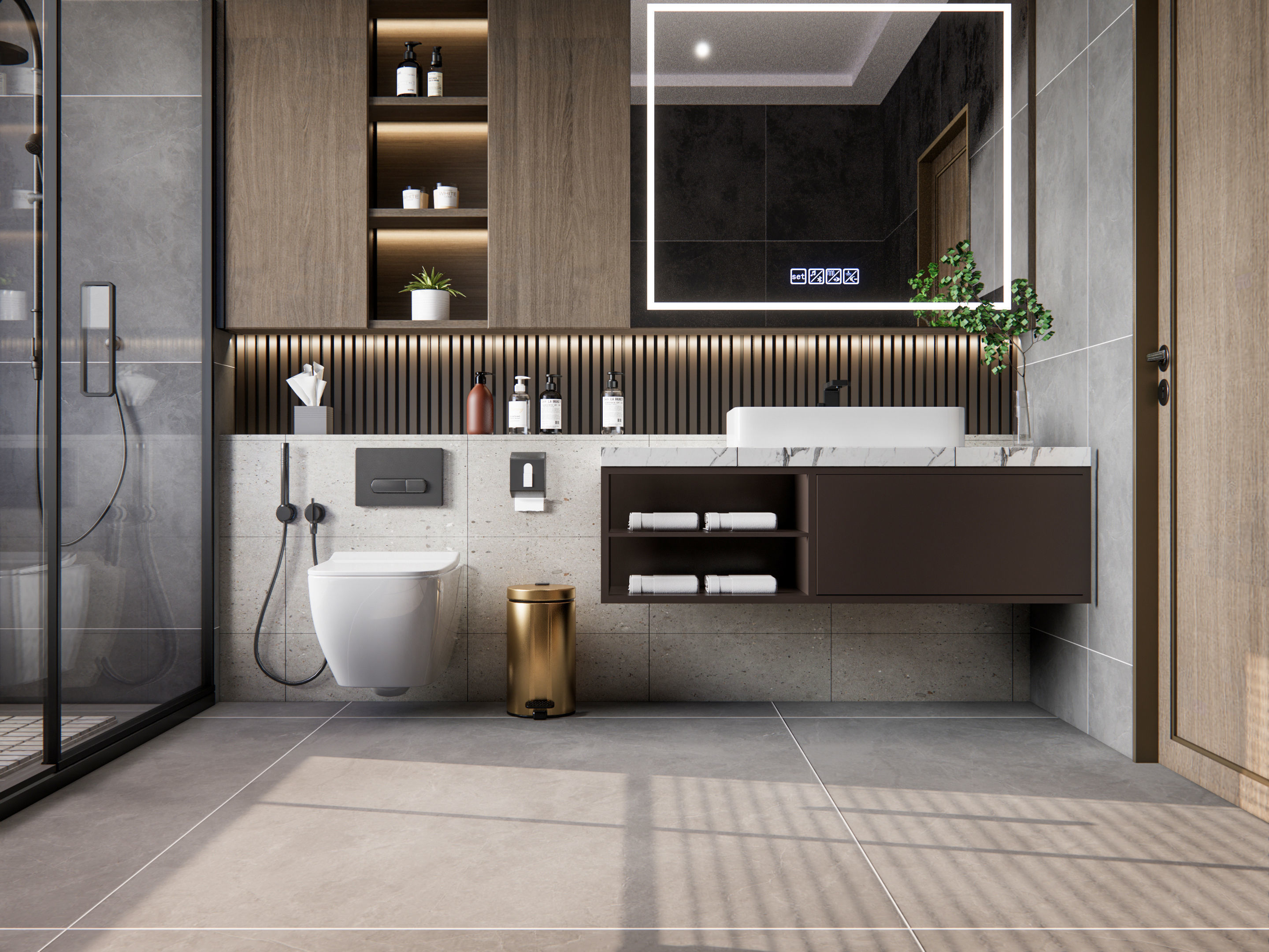 Bathroom 81 3D model_4