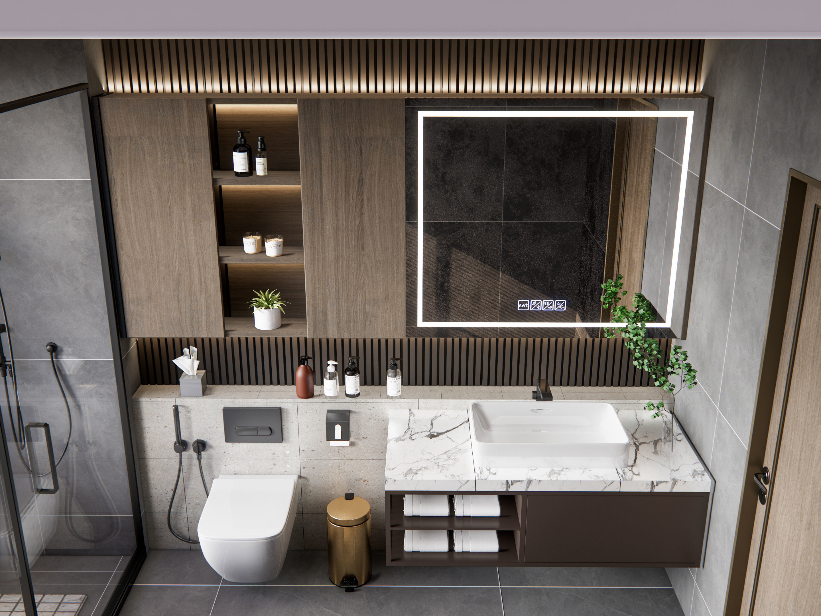 Bathroom 81 3D model_5