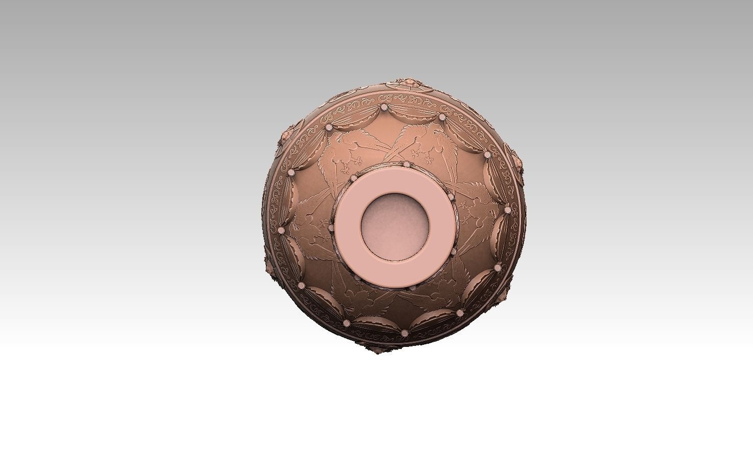 Montgolfier Balloon 3D print model_6