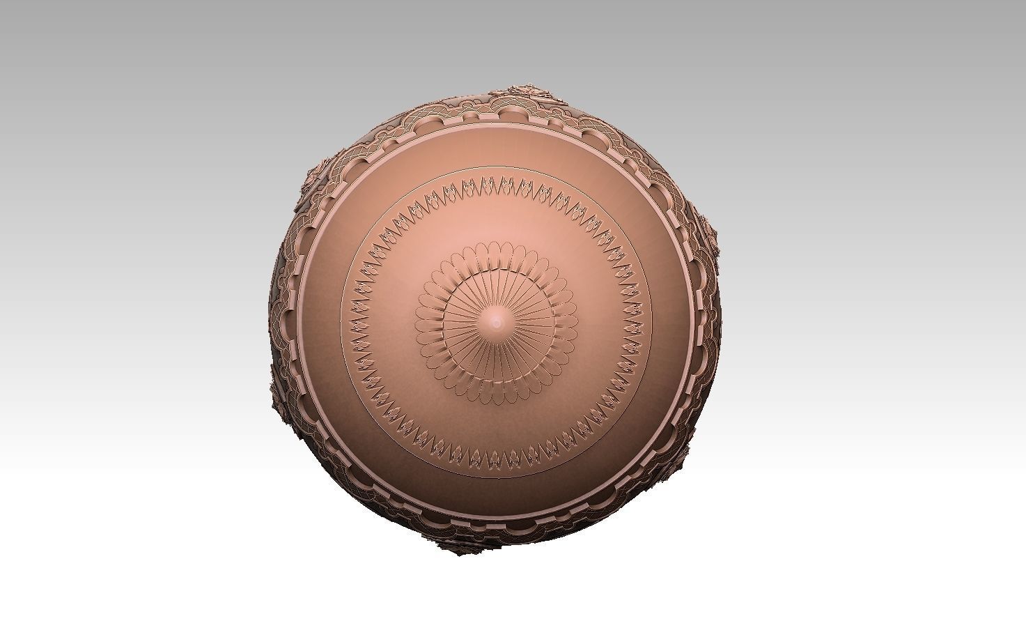 Montgolfier Balloon 3D print model_5