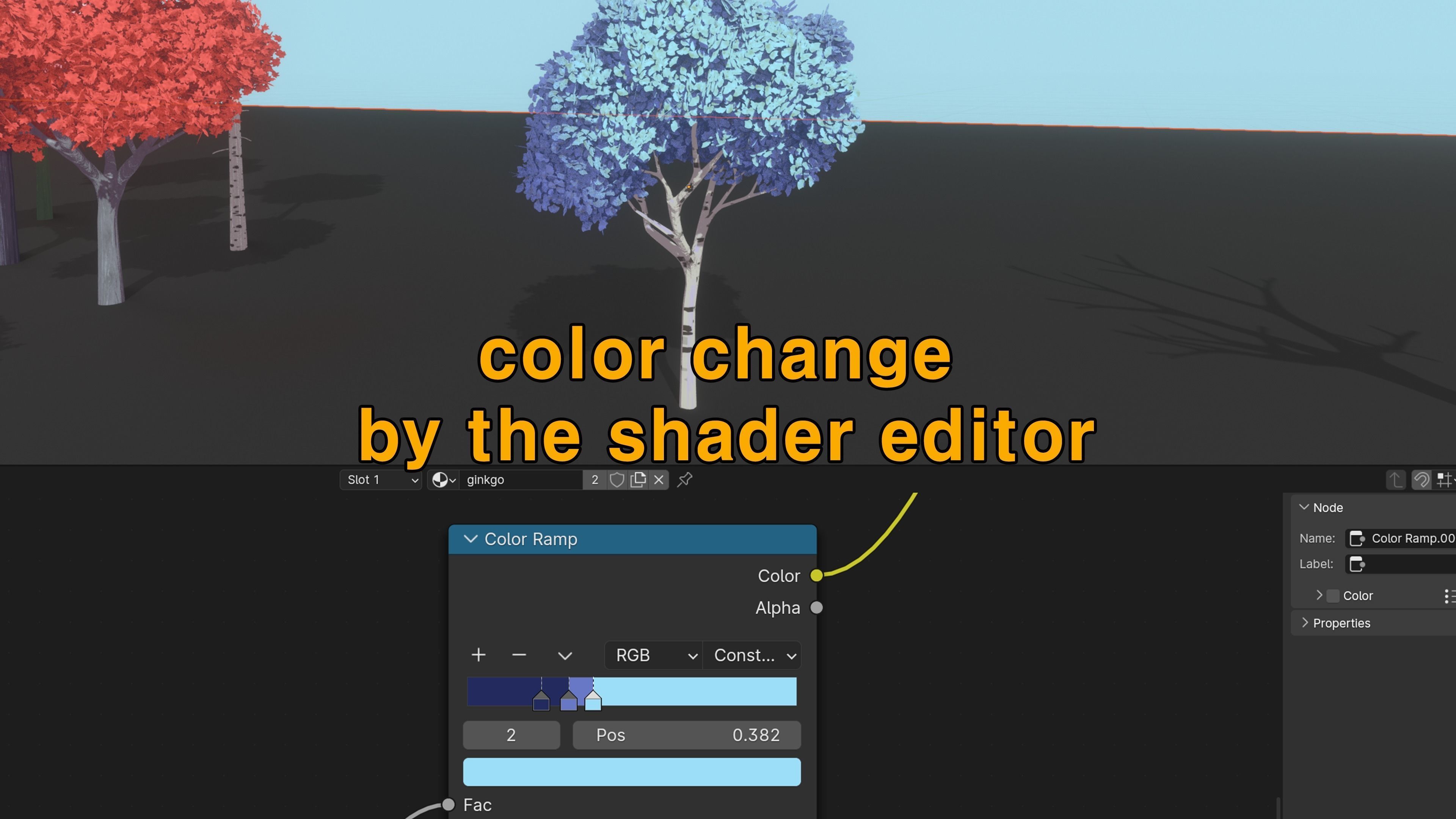 stylized plants pack toon shader blender 3d model  Low-poly 3D model_10