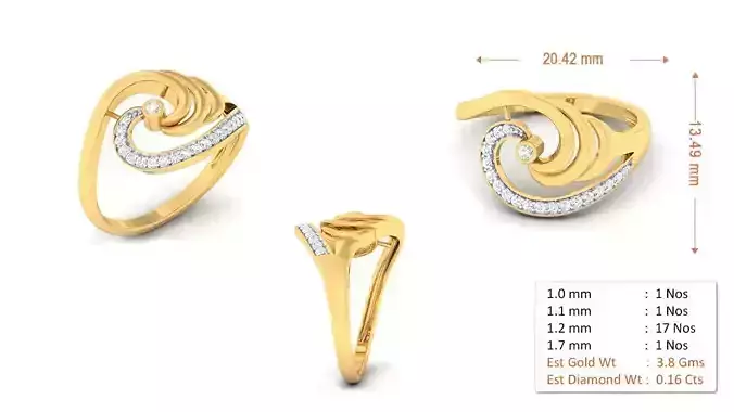 Stylish Rings For Womens Gold 51
