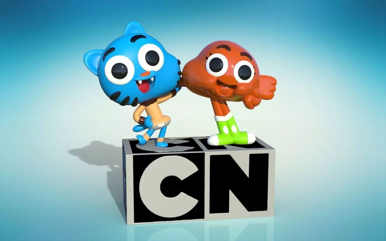 Gumball-Darwin  3D print model_0