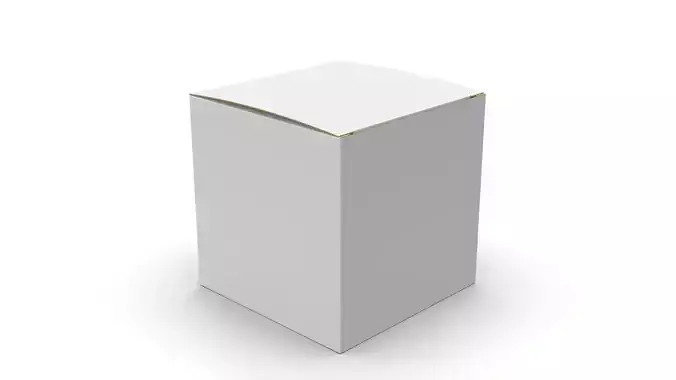 Packaging box cube 80x80x80mm DIE-CUT INCLUDE IN FILES