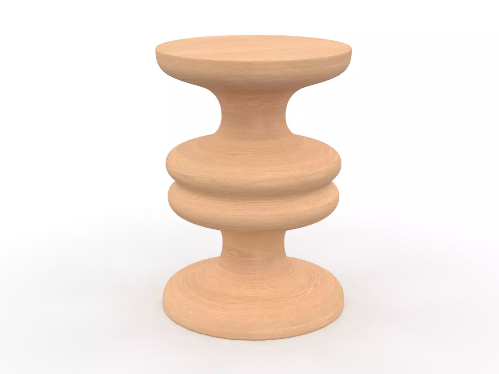 Coffee table 3D model_0