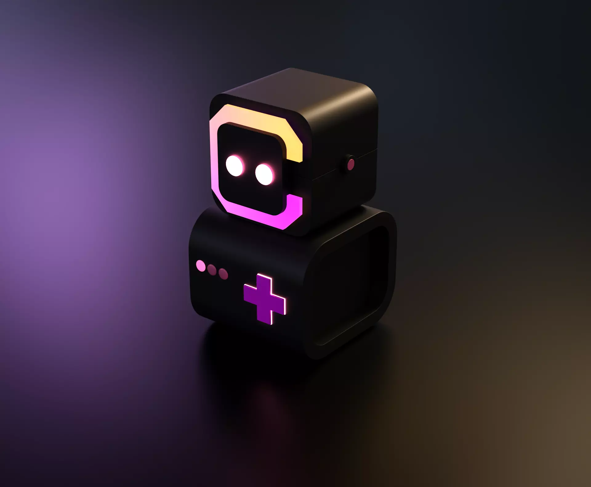 RobotGPT Low-poly 3D model_0