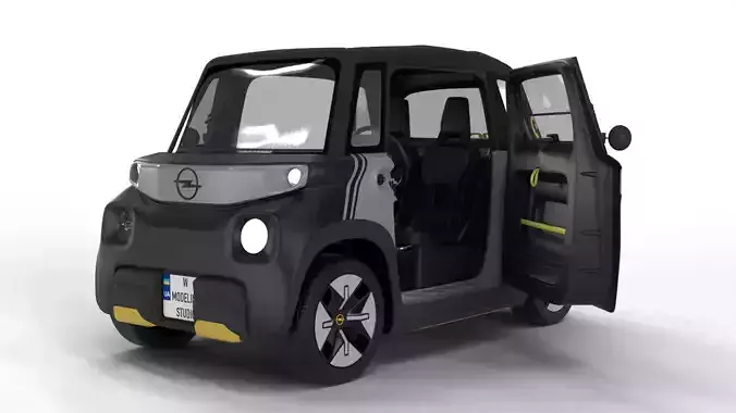 Opel Rock-e 2020  3d model HQ interior