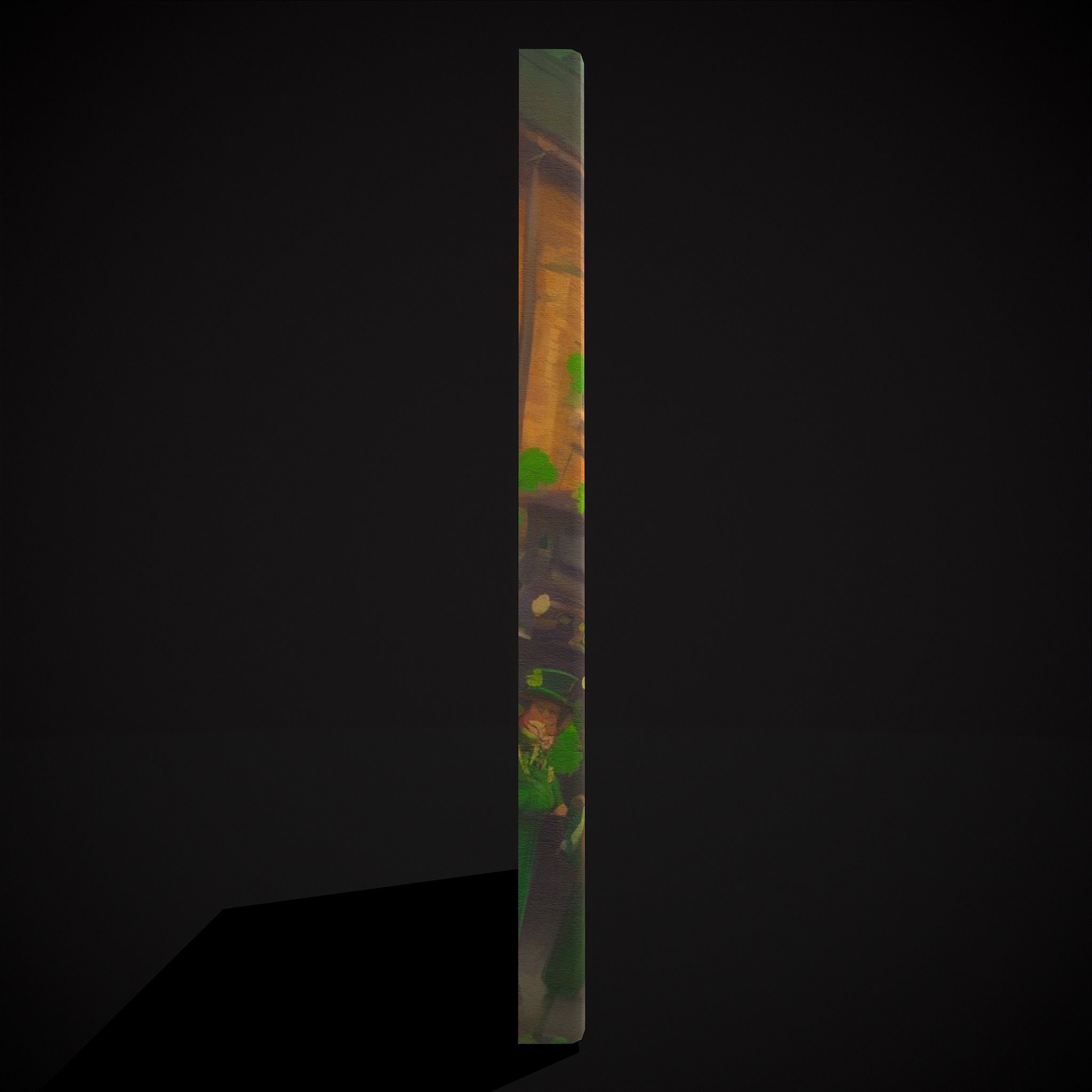 St  Pattys Painting One Low-poly 3D model_7