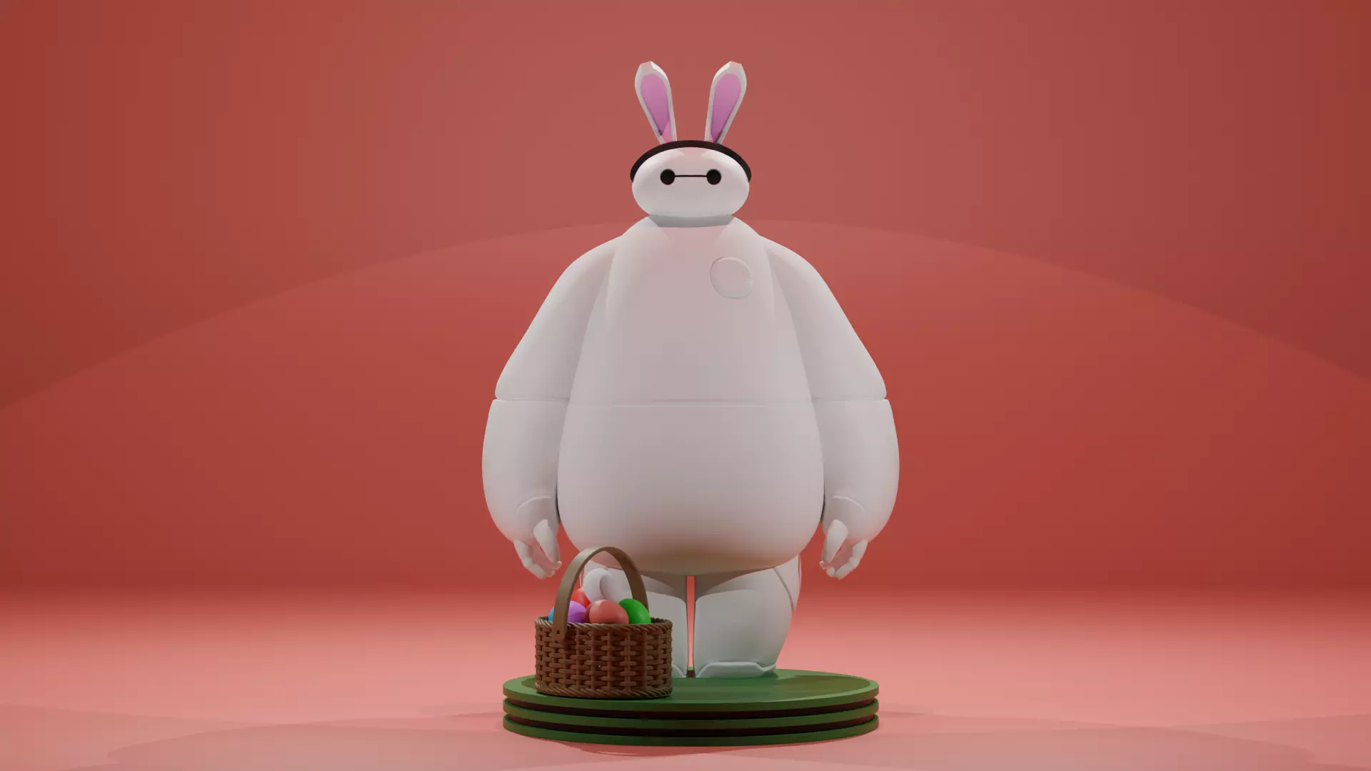 BAYMAX COSPLAY EASTER 3D print model