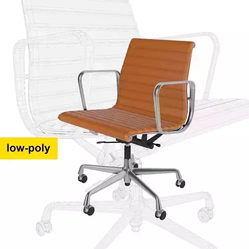 Vitra EA117 Office Chair low-poly