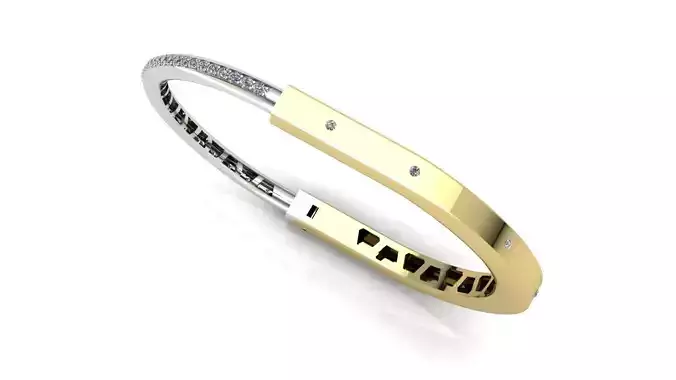Lock Bracelet 3D print model