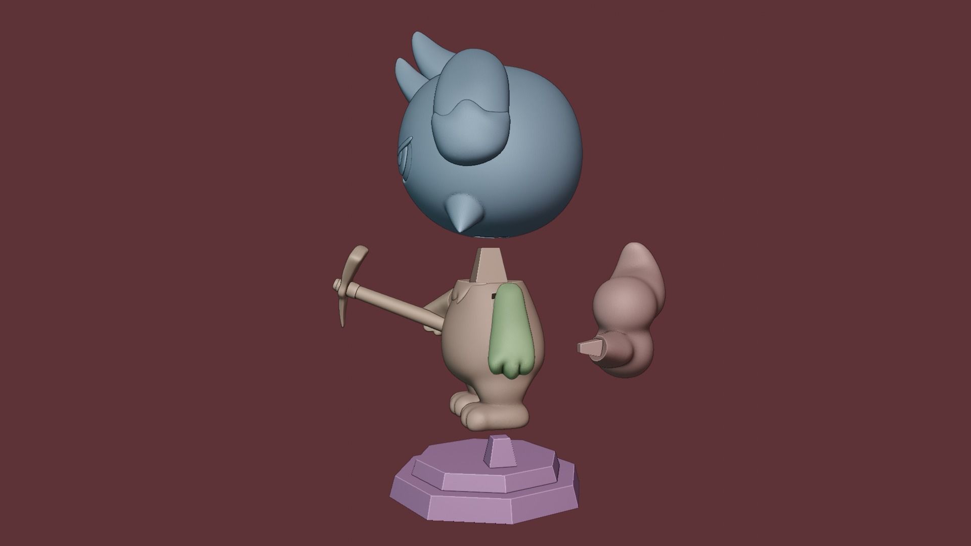 Depresso Palworld 3D print model_7