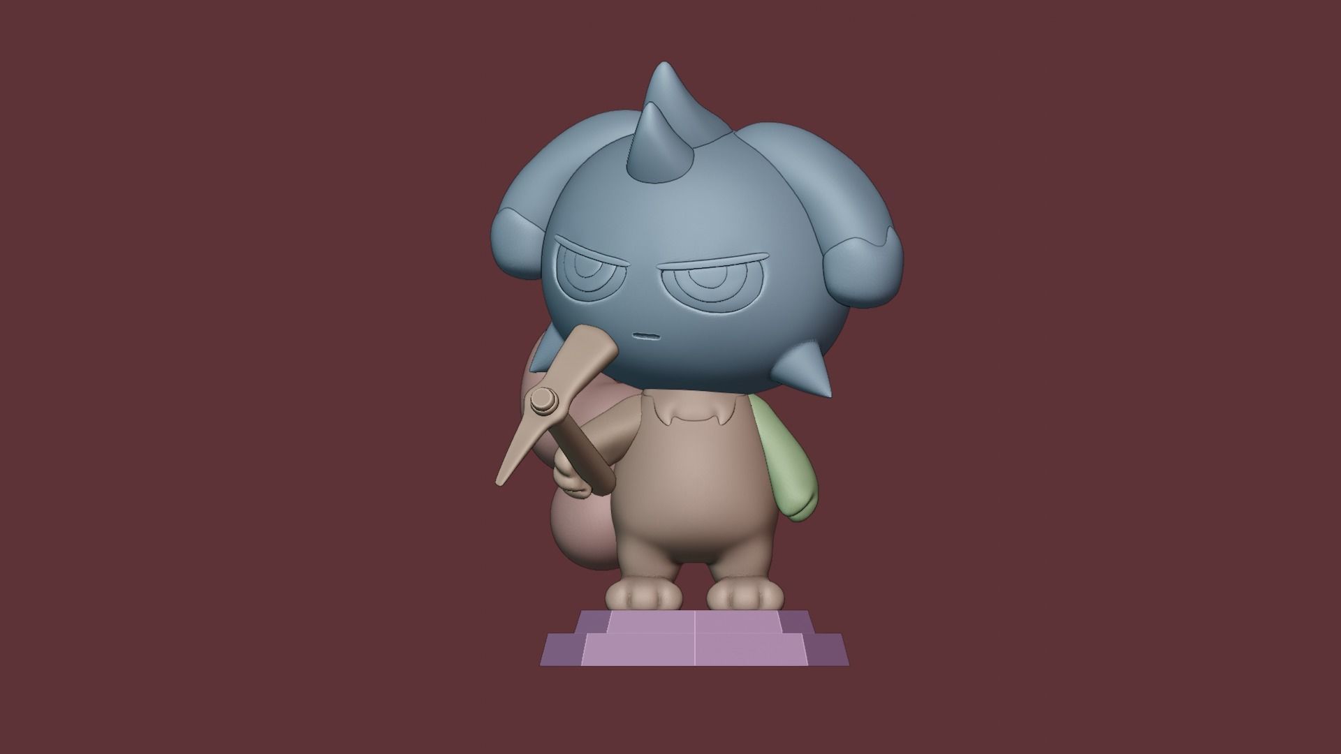 Depresso Palworld 3D print model_8