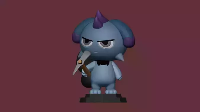 Depresso Palworld 3D print model