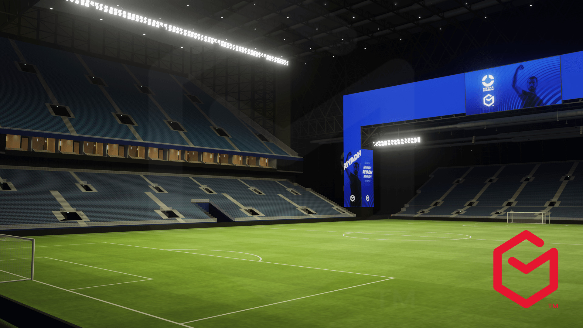 Kingdom Arena - Riyadh Arabia Saudi 3D model_5