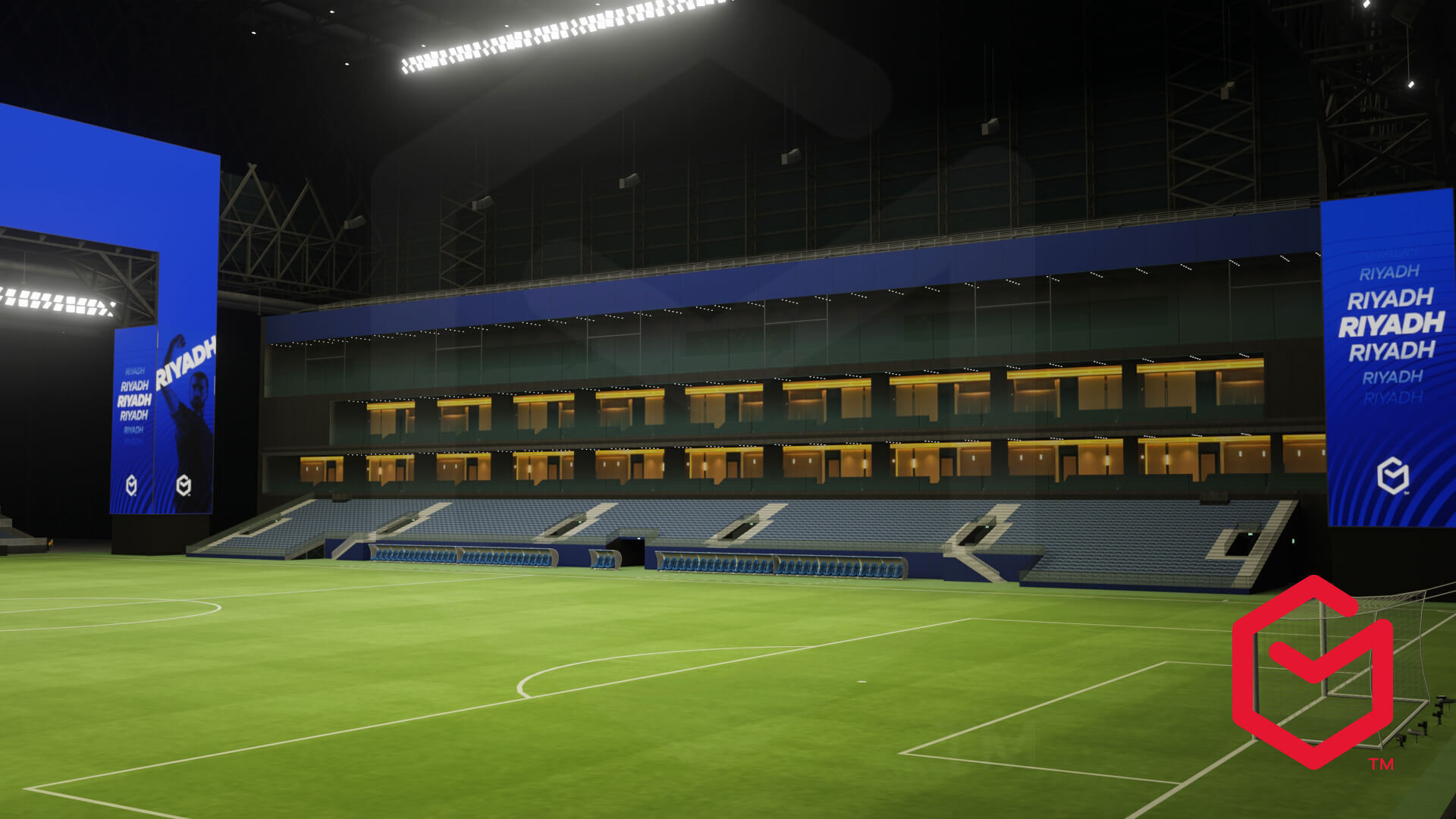 Kingdom Arena - Riyadh Arabia Saudi 3D model_7