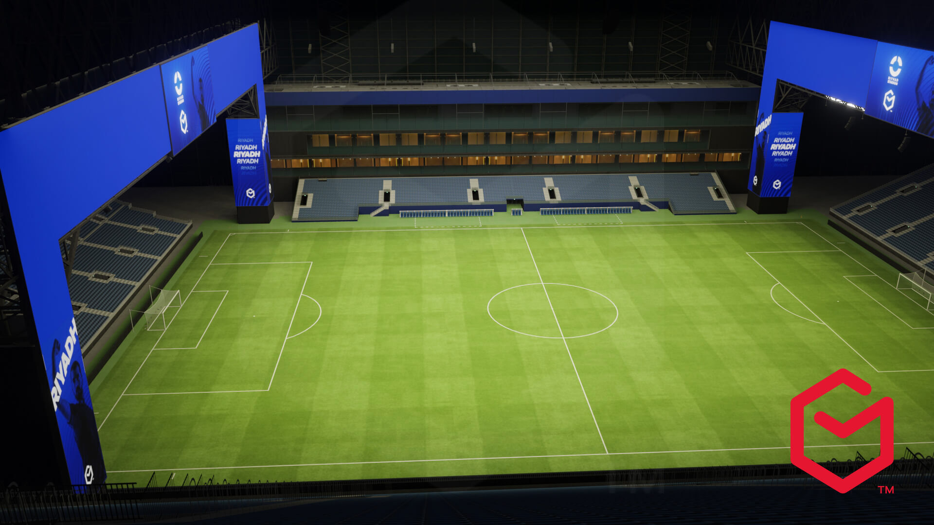 Kingdom Arena - Riyadh Arabia Saudi 3D model_6