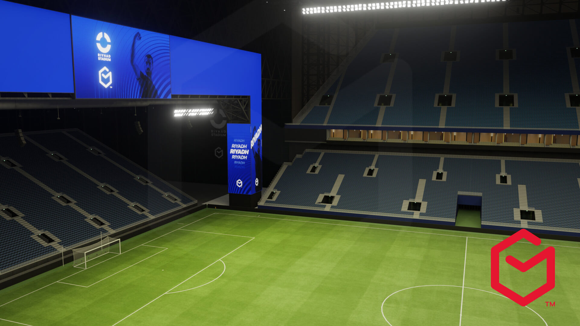 Kingdom Arena - Riyadh Arabia Saudi 3D model_8