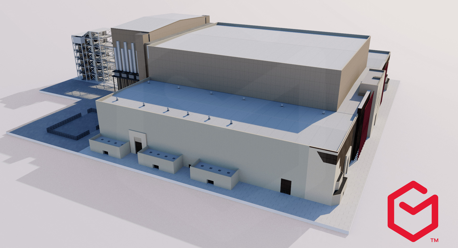 Kingdom Arena - Riyadh Arabia Saudi 3D model_9