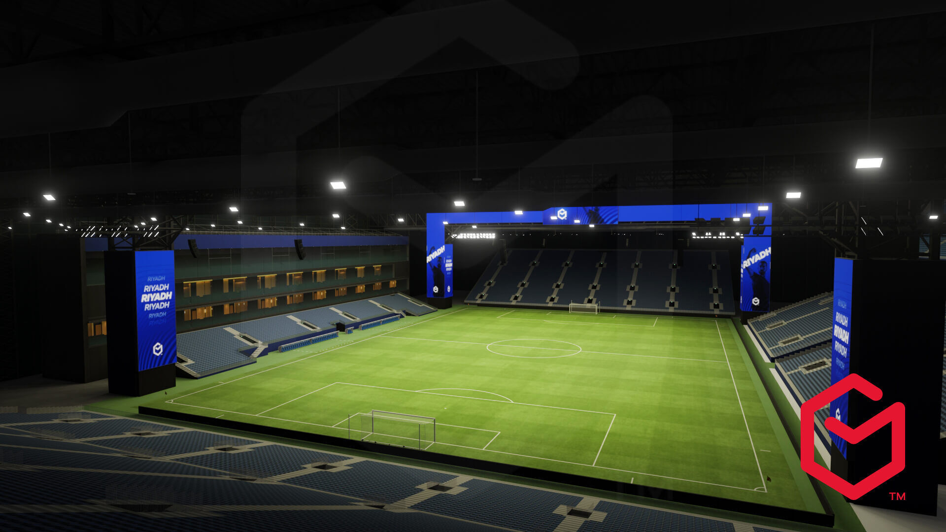 Kingdom Arena - Riyadh Arabia Saudi 3D model_4