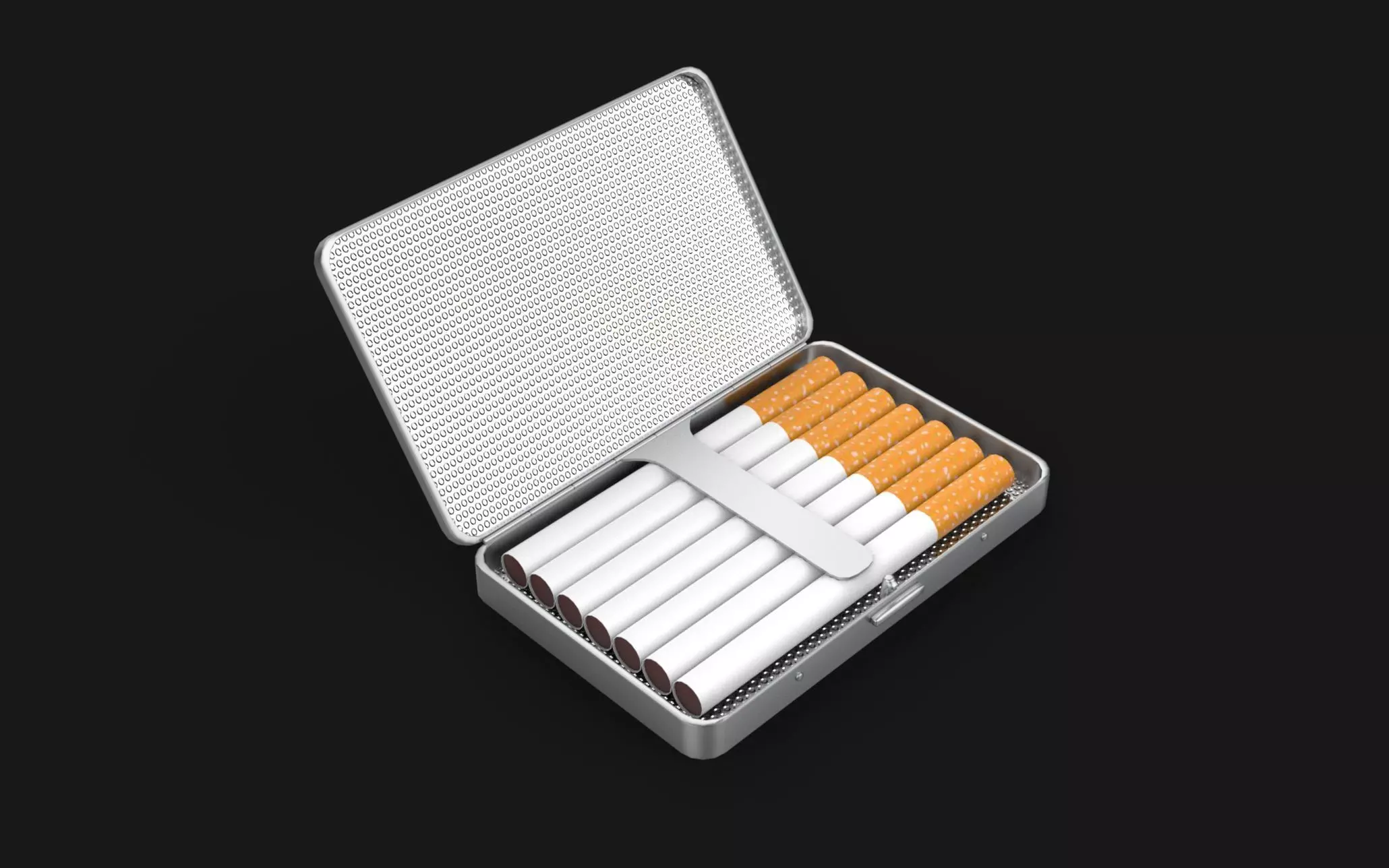Cigarette Pack Holder Low-poly 3D model