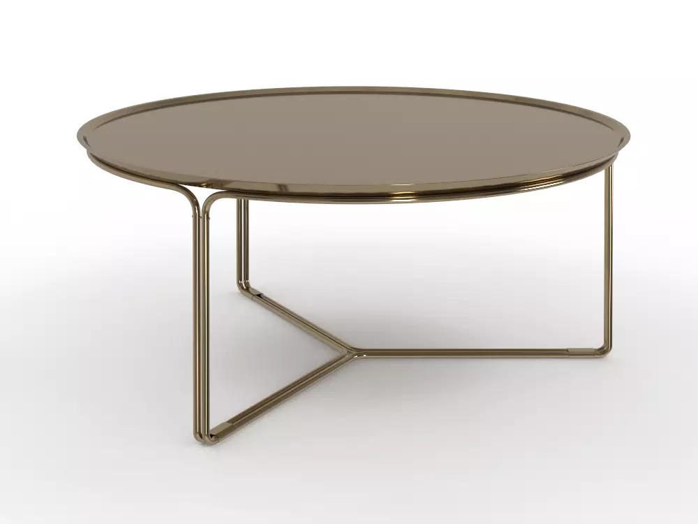 Coffee table 3D model_0