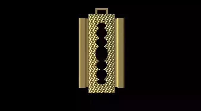 Razor Blade pendant