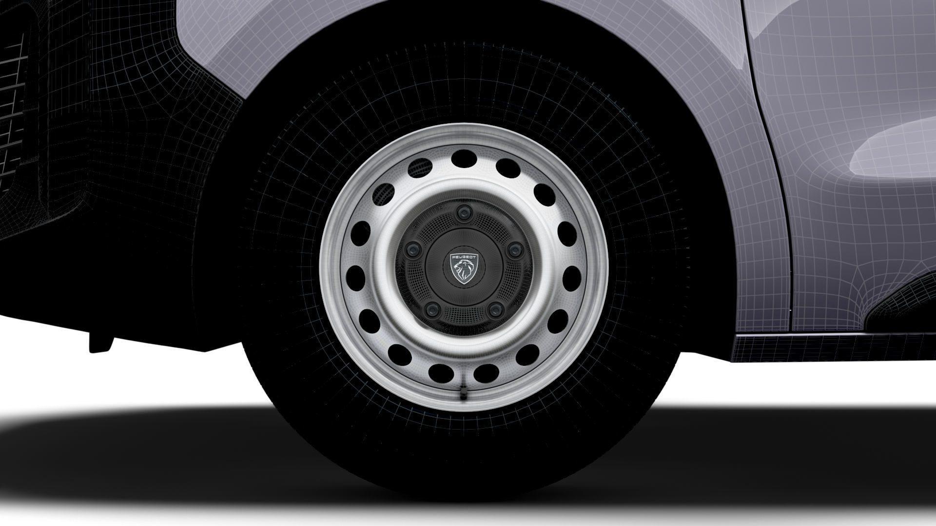 Peugeot e Expert Van L1 2024 3D model_26