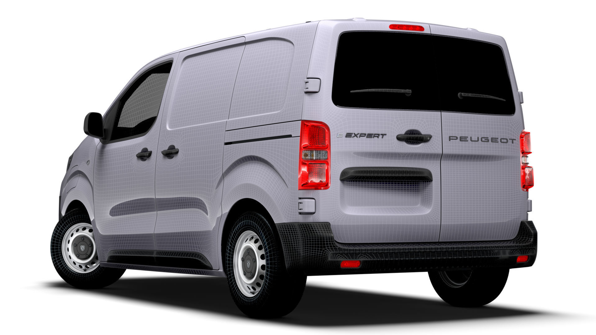 Peugeot e Expert Van L1 2024 3D model_16