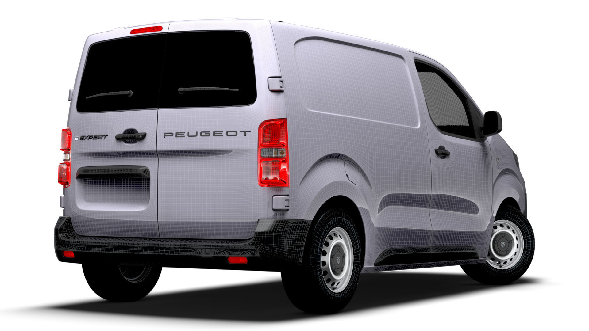 Peugeot e Expert Van L1 2024 3D model_19