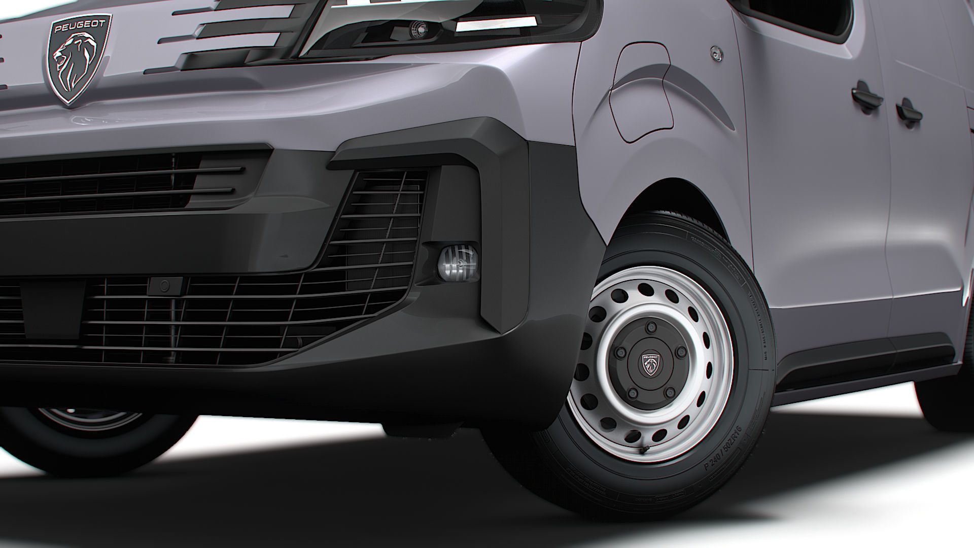 Peugeot e Expert Van L1 2024 3D model_3