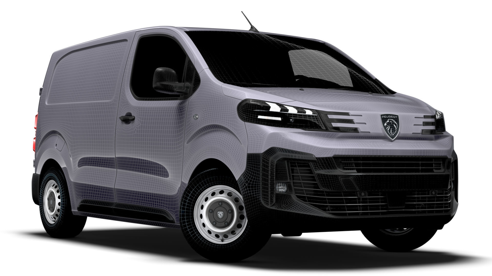 Peugeot e Expert Van L1 2024 3D model_14