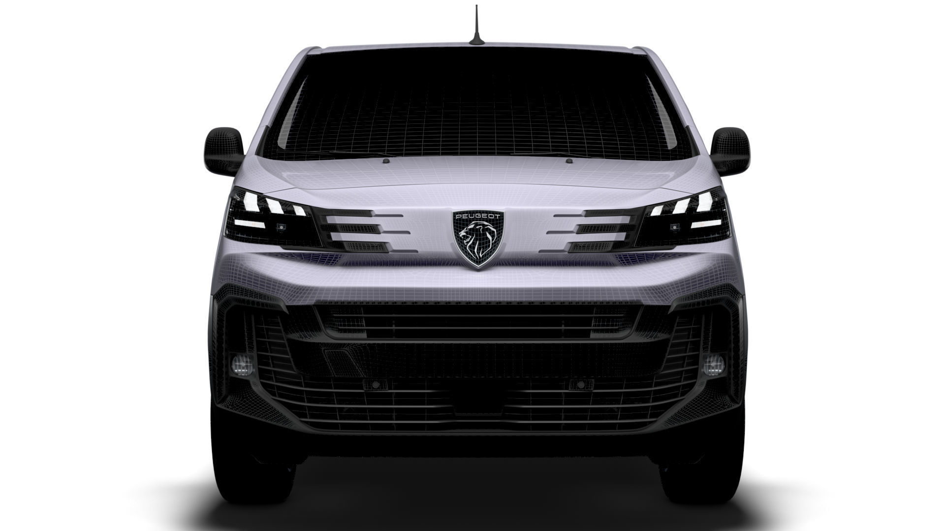 Peugeot e Expert Van L1 2024 3D model_20