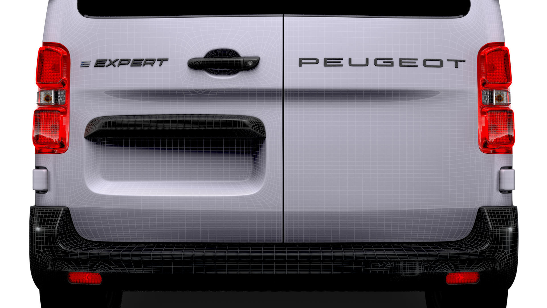Peugeot e Expert Van L1 2024 3D model_27