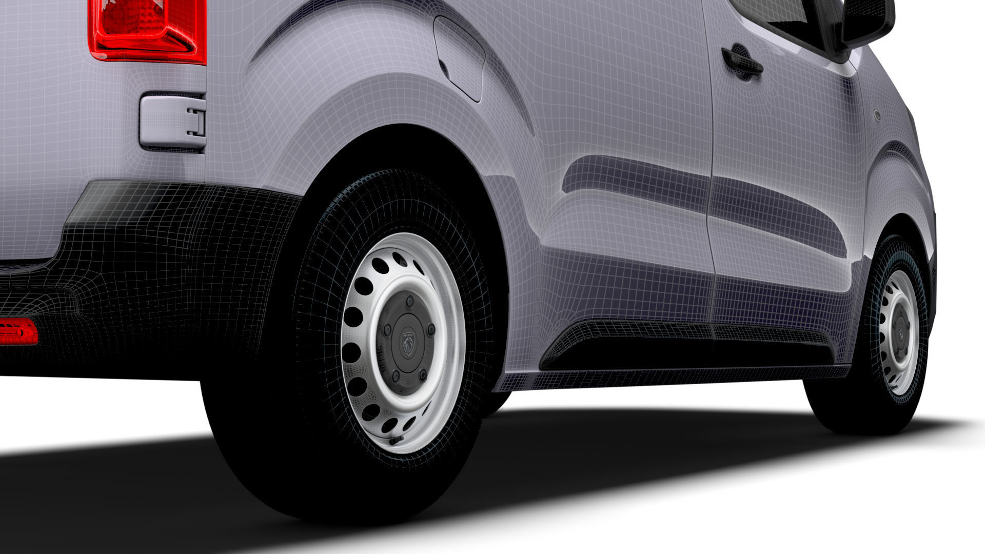 Peugeot e Expert Van L1 2024 3D model_25