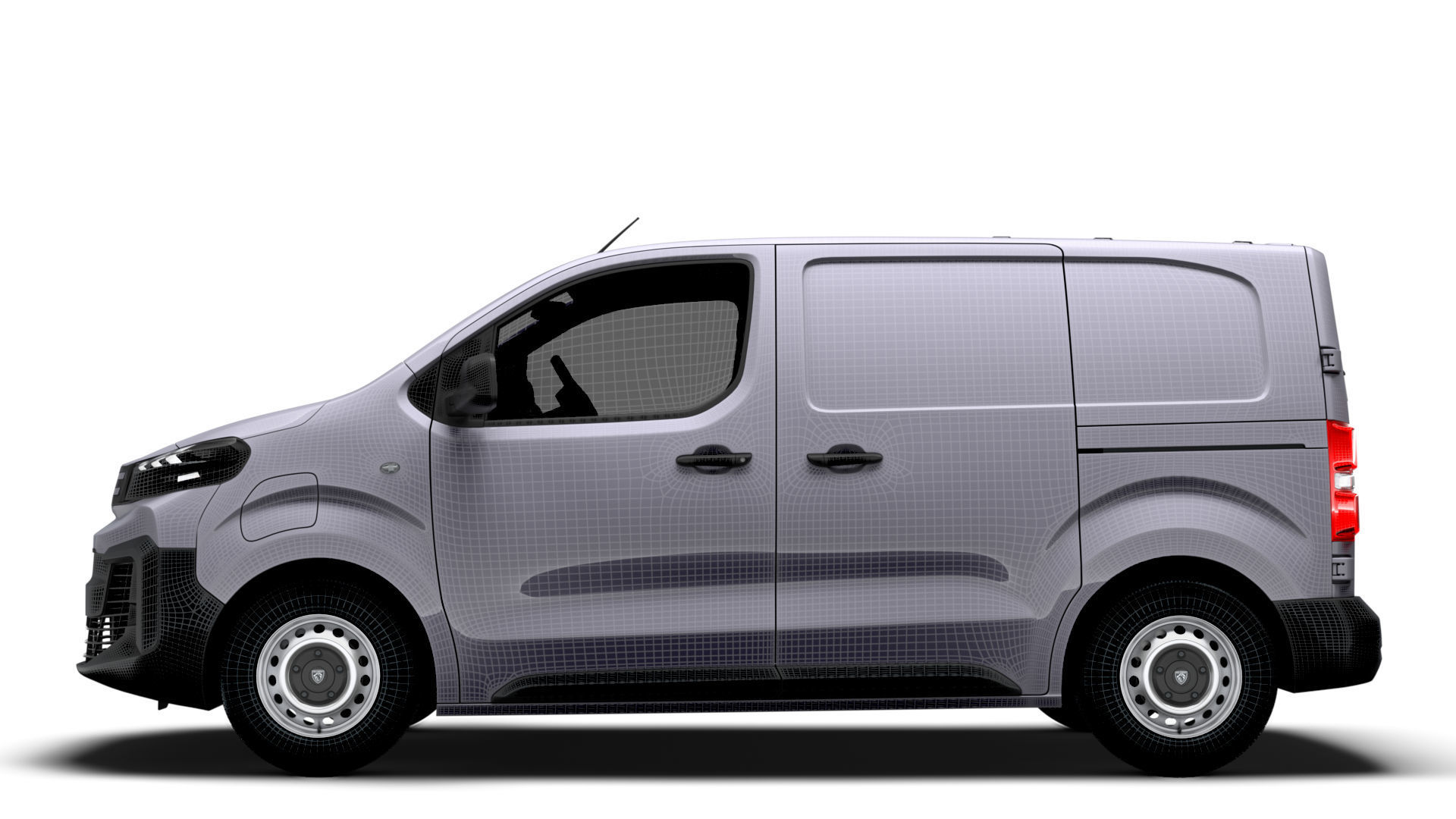 Peugeot e Expert Van L1 2024 3D model_18