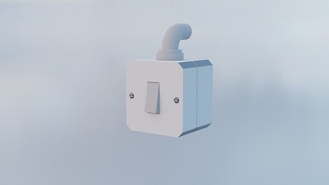Light Switch Free low-poly 3D model