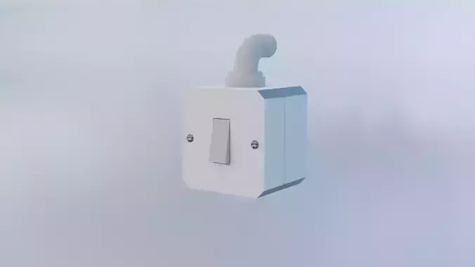 Light Switch Free low-poly 3D model