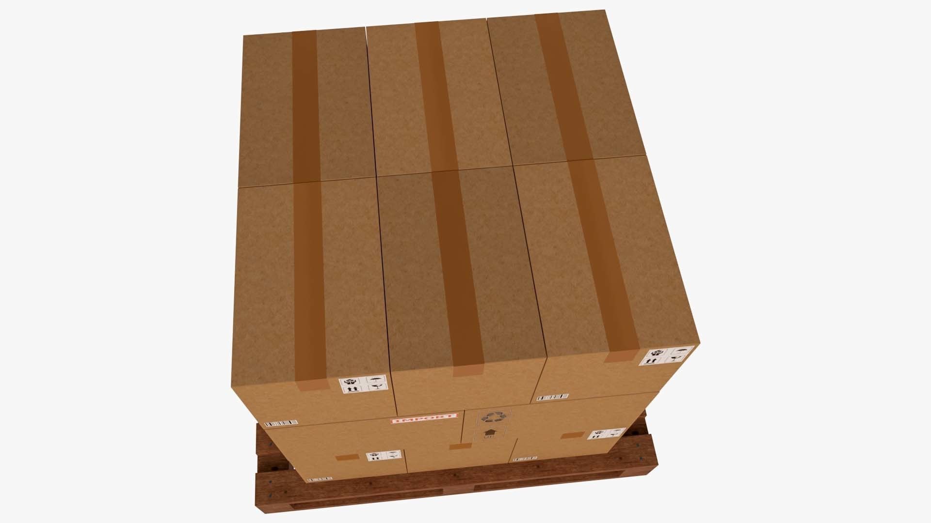 Pallet  3D model_6