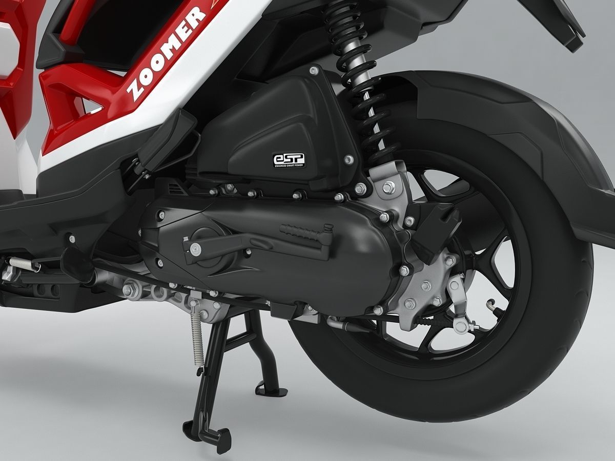 Honda Zoomer X 110cc Scooter 3D model_10
