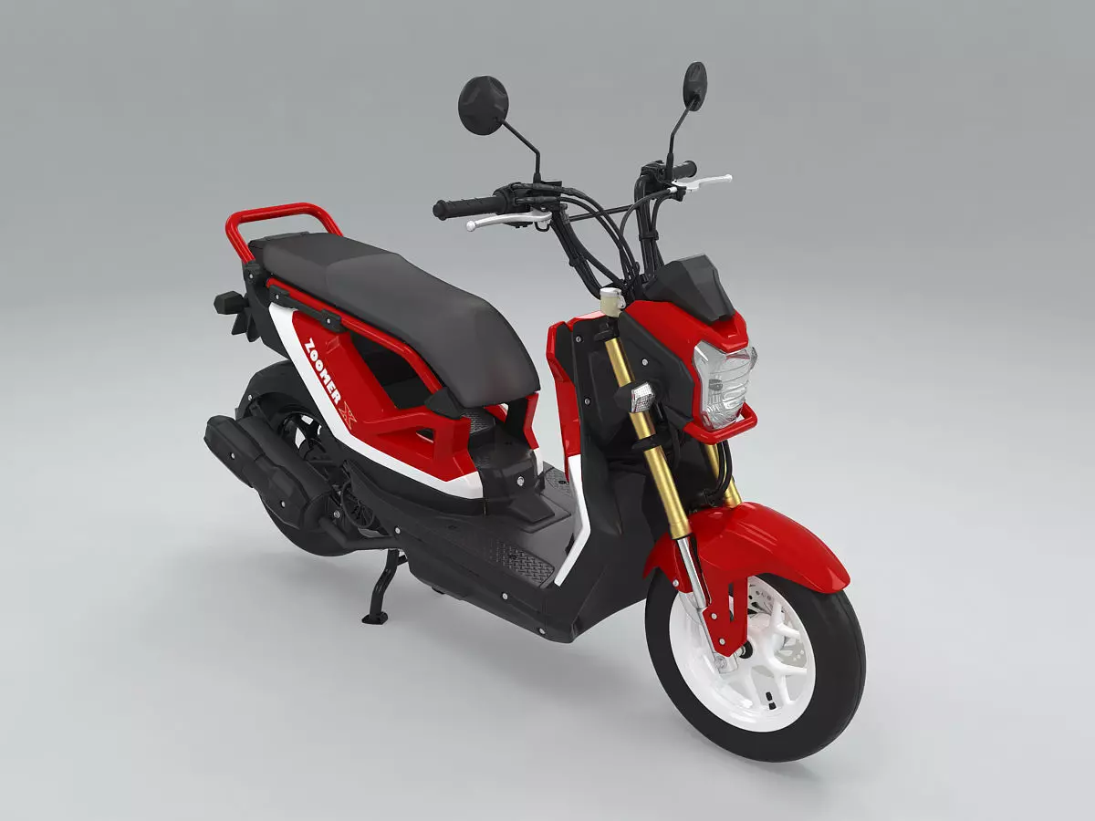 Honda Zoomer X 110cc Scooter 3D model_0