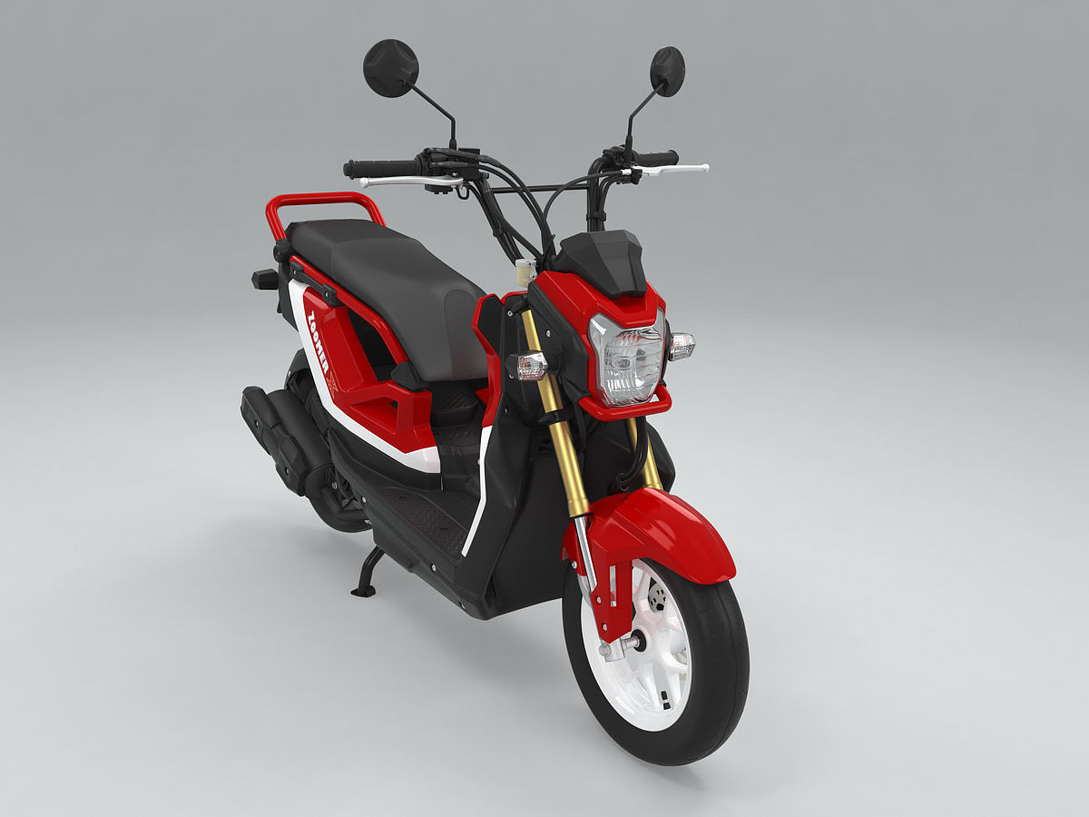 Honda Zoomer X 110cc Scooter 3D model_7