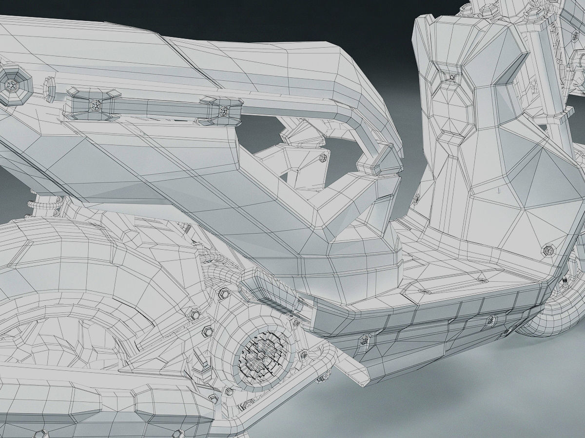 Honda Zoomer X 110cc Scooter 3D model_14