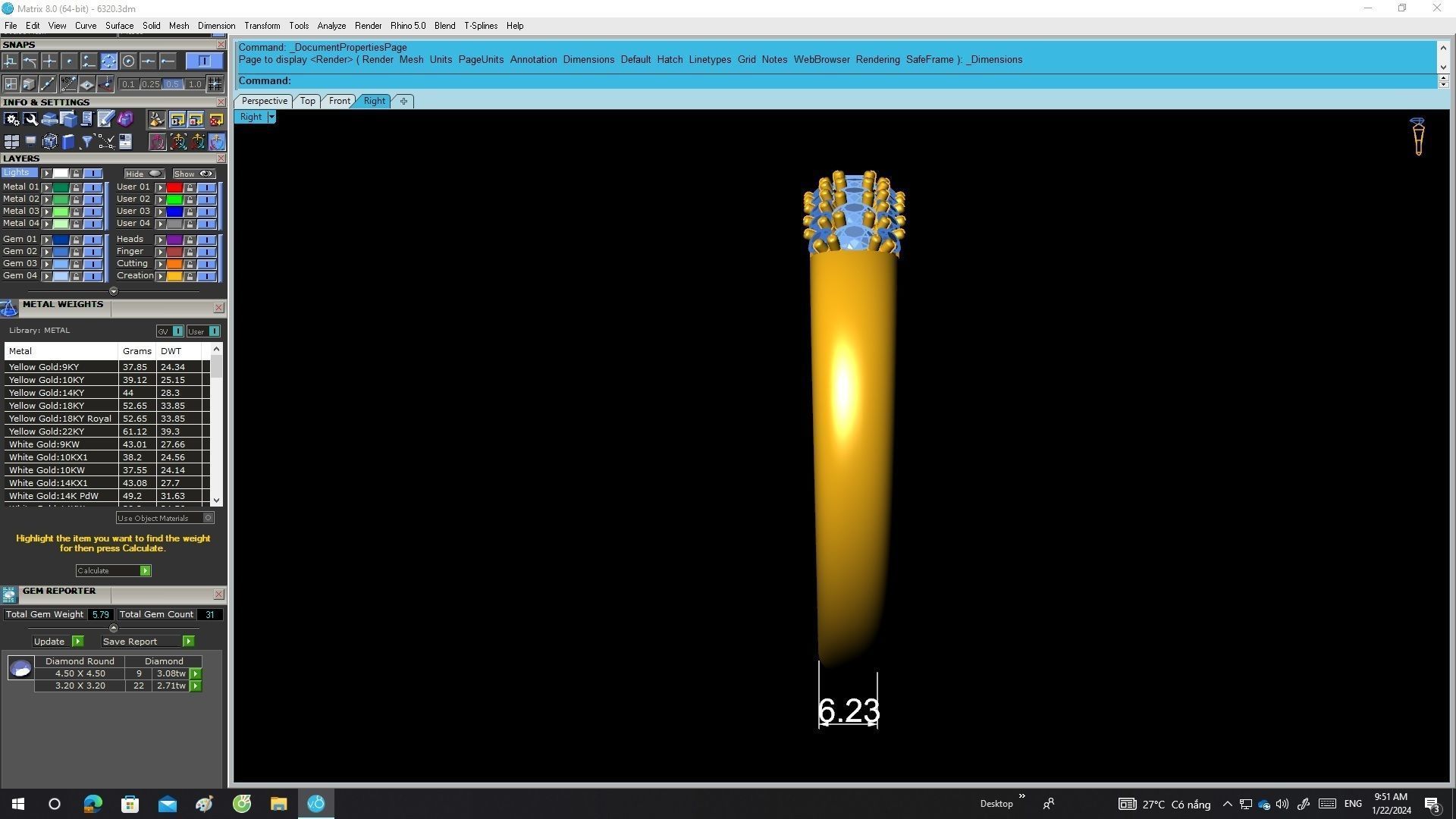 A6320 Diamond Women Bangle Bracelets 3D Model 3D print model_7