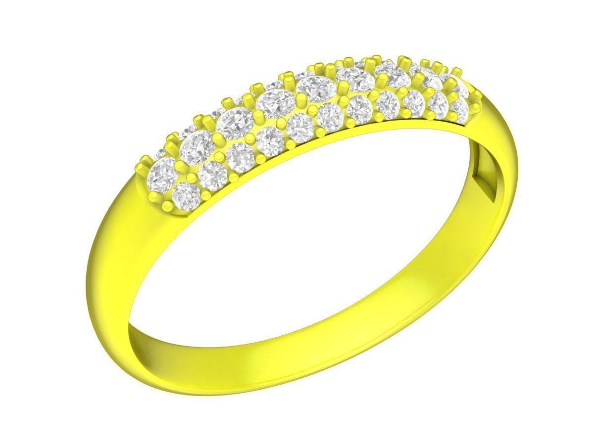 A6320 Diamond Women Bangle Bracelets 3D Model 3D print model_4